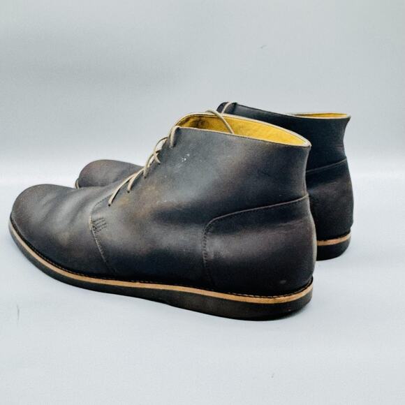 Nisolo Boots Mens 11 Brown Leather Chukka Ankle Lace Up Casual Everyday Shoes main image 10
